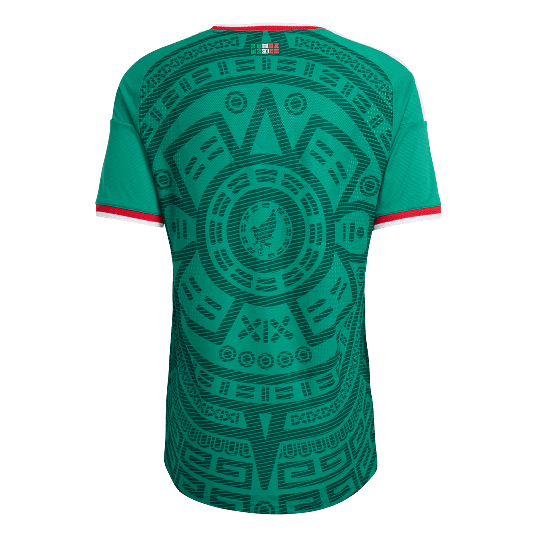 Vente Flash Mexique Domicile Maillot Coupe du Monde 2026 Vert Joueur