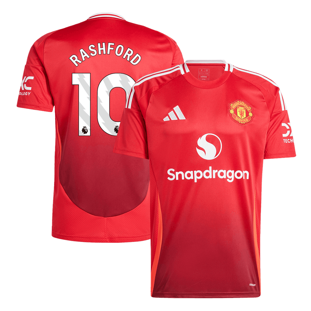 RASHFORD #10 Manchester United Domicile Maillot 2024/25 - Super