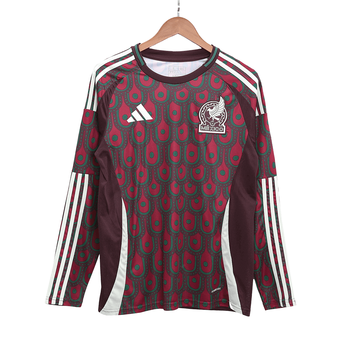 Mexique Domicile Maillot Manches Longues 2024