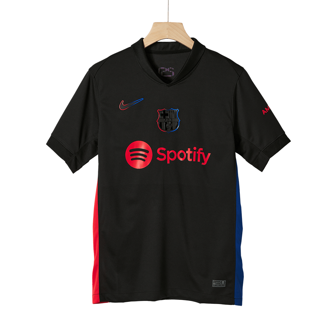 LAMINE YAMAL #19 Barcelone Extérieur Maillot 2024/25 - UCL