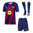 Barcelone Domicile Maillot Kit 2025/26 Rouge et Bleu