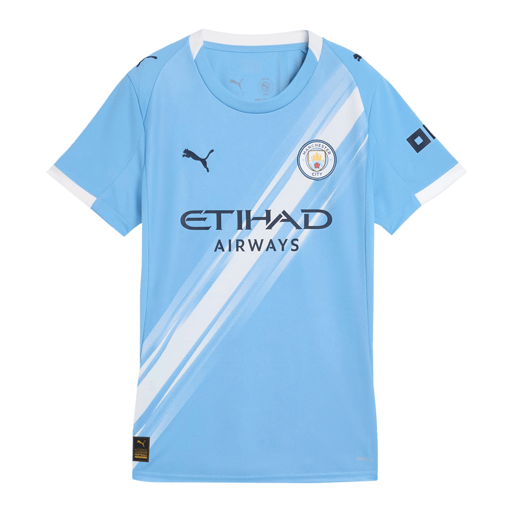 Femme Manchester City Domicile Maillot 2025/26 Bleu