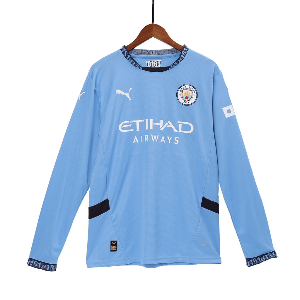 Manchester City Domicile Maillot Manches Longues 2024/25