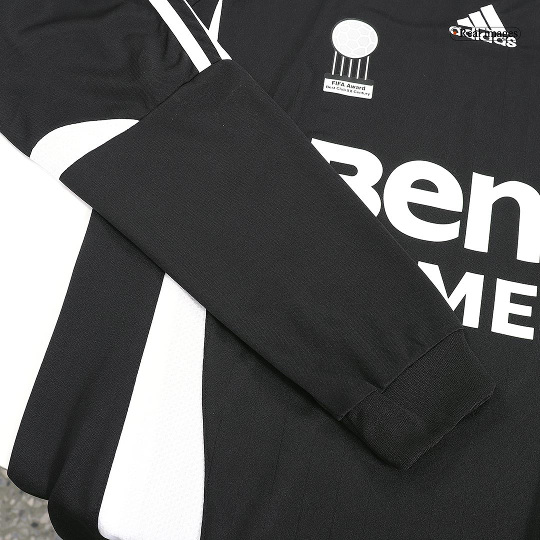 BECKHAM #23 Retro Real Madrid Extérieur Maillot Manches Longues 2006/07