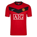 Retro Manchester United Domicile Maillot 2009/10 Rouge
