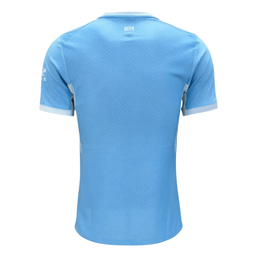 Manchester City Domicile Maillot 2026/27 Bleu Grande Taille