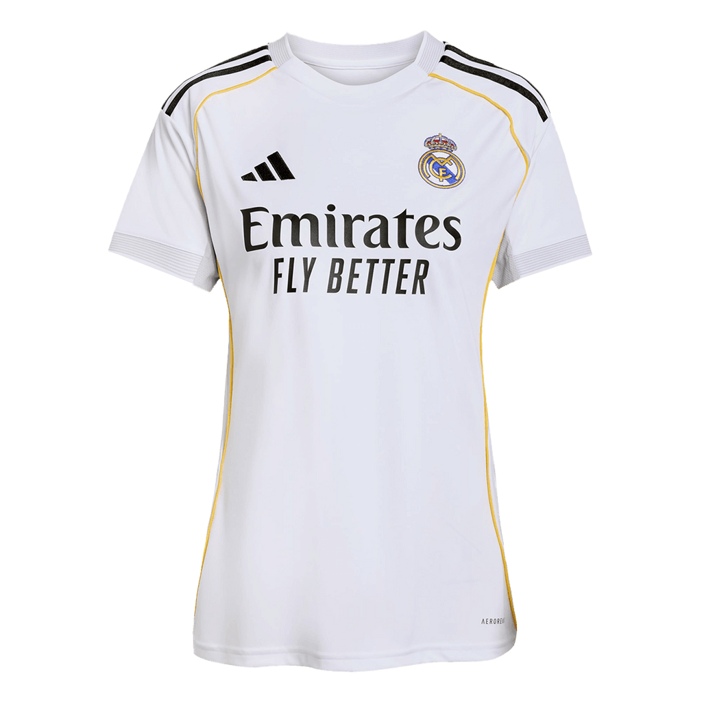 Femme Real Madrid Domicile Maillot 2025/26 Blanc