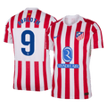 SØRLOTH #9 Atlético Domicile Maillot 2025/26 Rouge&Blanc Joueur