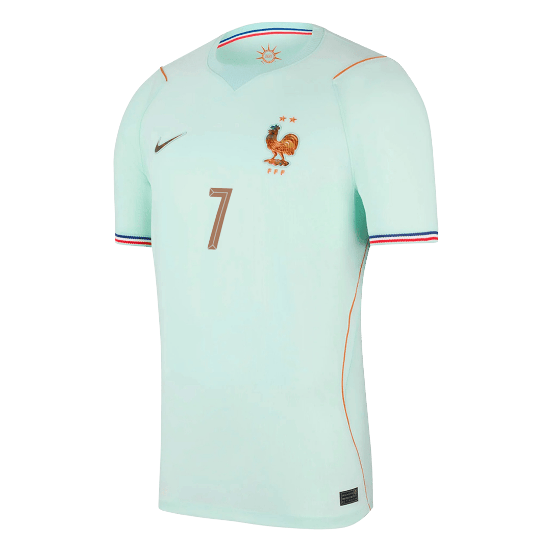 DEMBELE #7 France Extérieur Maillot - Coupe du Monde 2026 Bleu