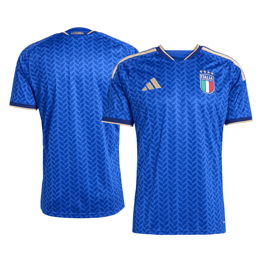 Italie Domicile Maillot Coupe du Monde 2026 Bleu Grande Taille