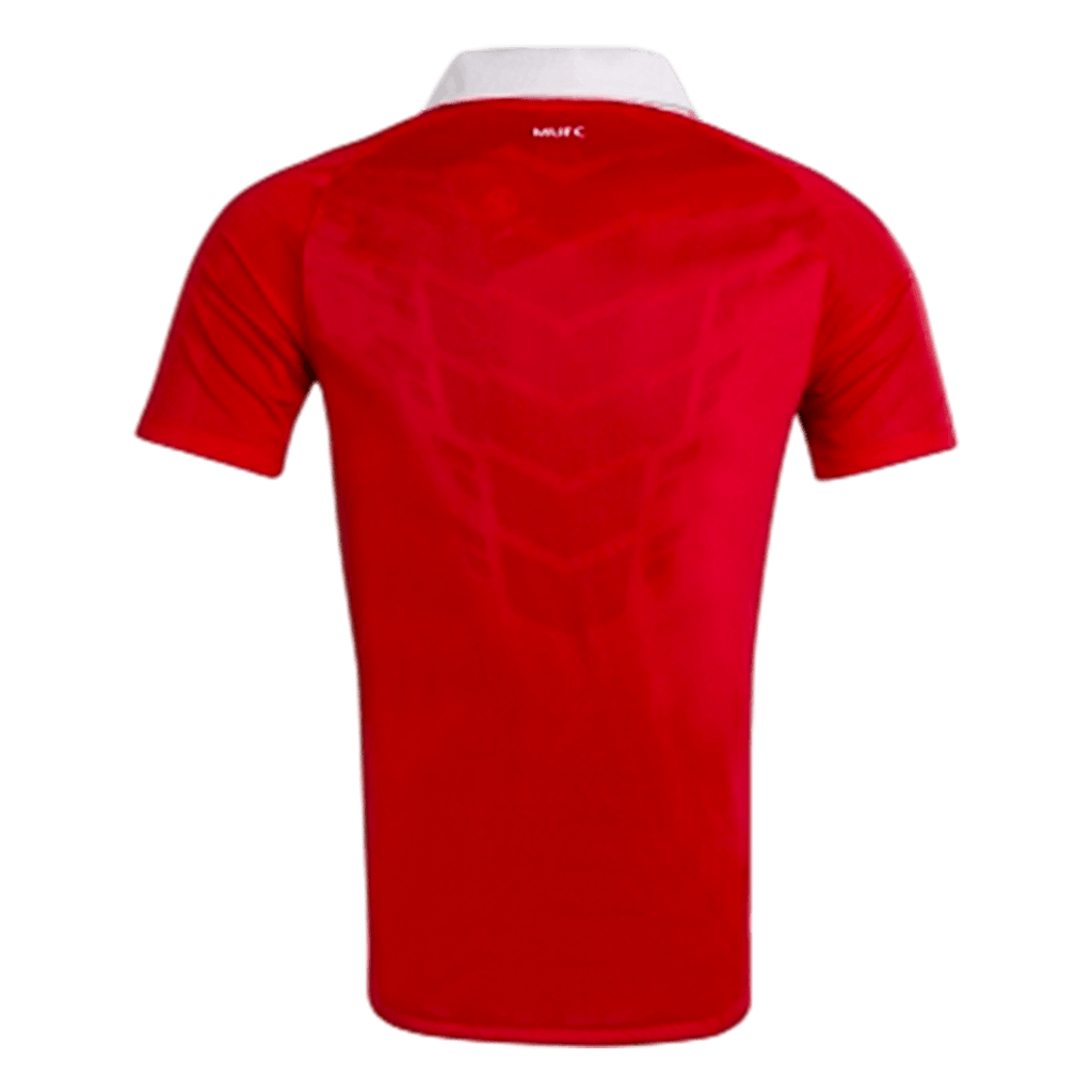 Retro Manchester United Domicile Maillot 2010/11 Rouge