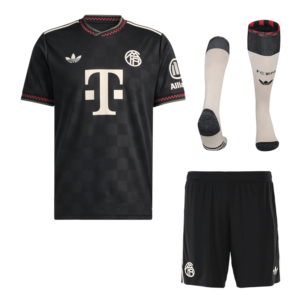 Munich Third Maillot Kit 2025/26 Noir