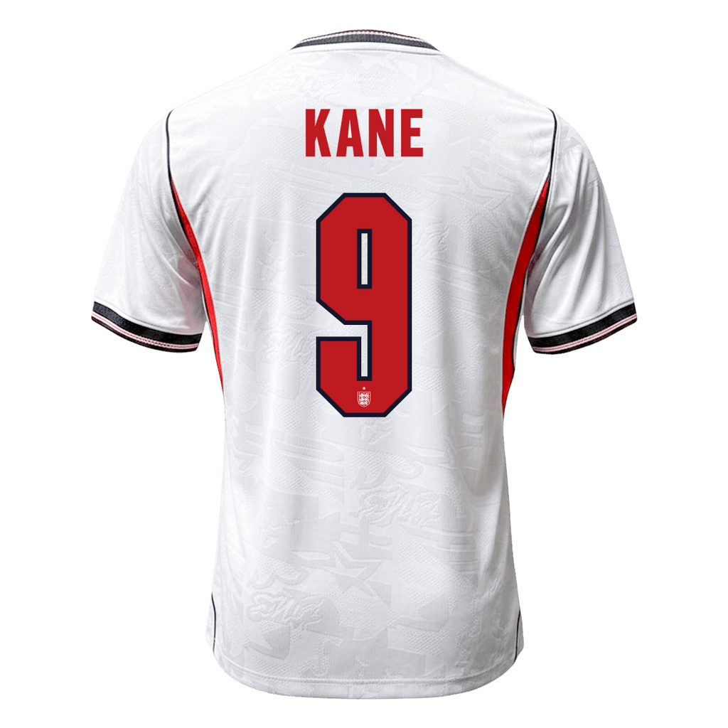 KANE #9 Angleterre Domicile Maillot - Coupe du Monde 2026 Blanc Joueur