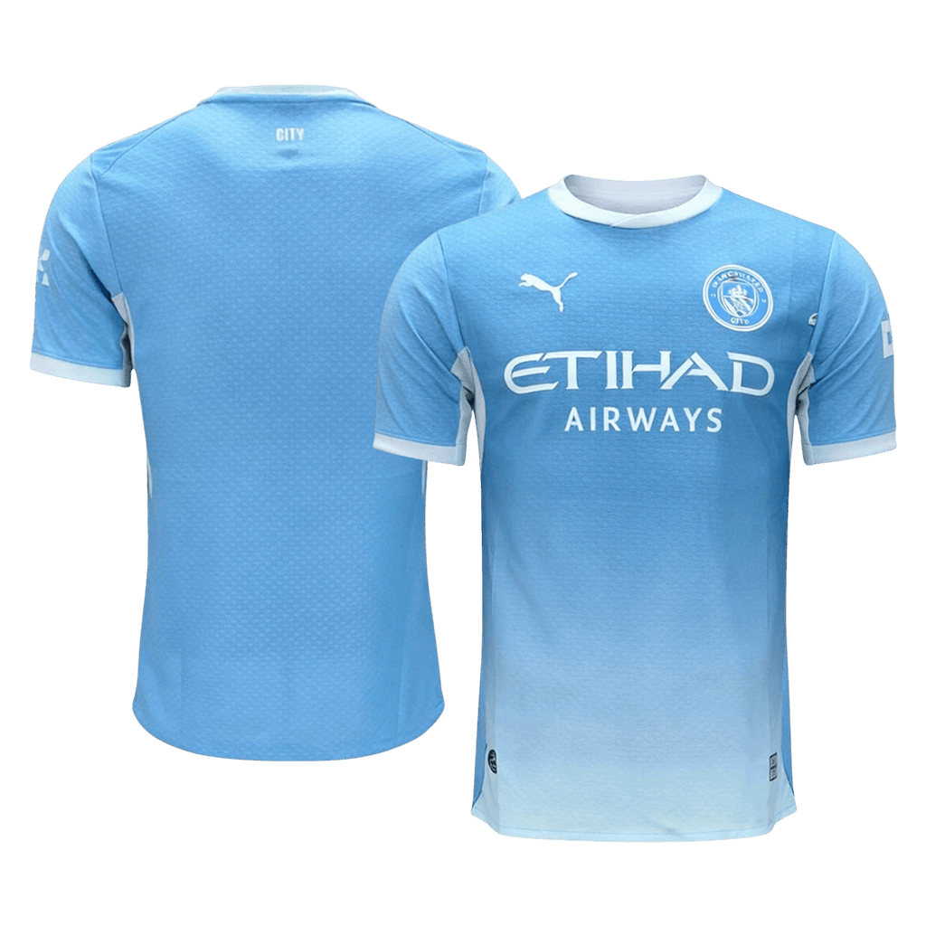 Manchester City Domicile Maillot 2026/27 Bleu Grande Taille