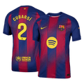 CUBARSÍ #2 Barcelone Domicile Maillot 2025/26 Authentique