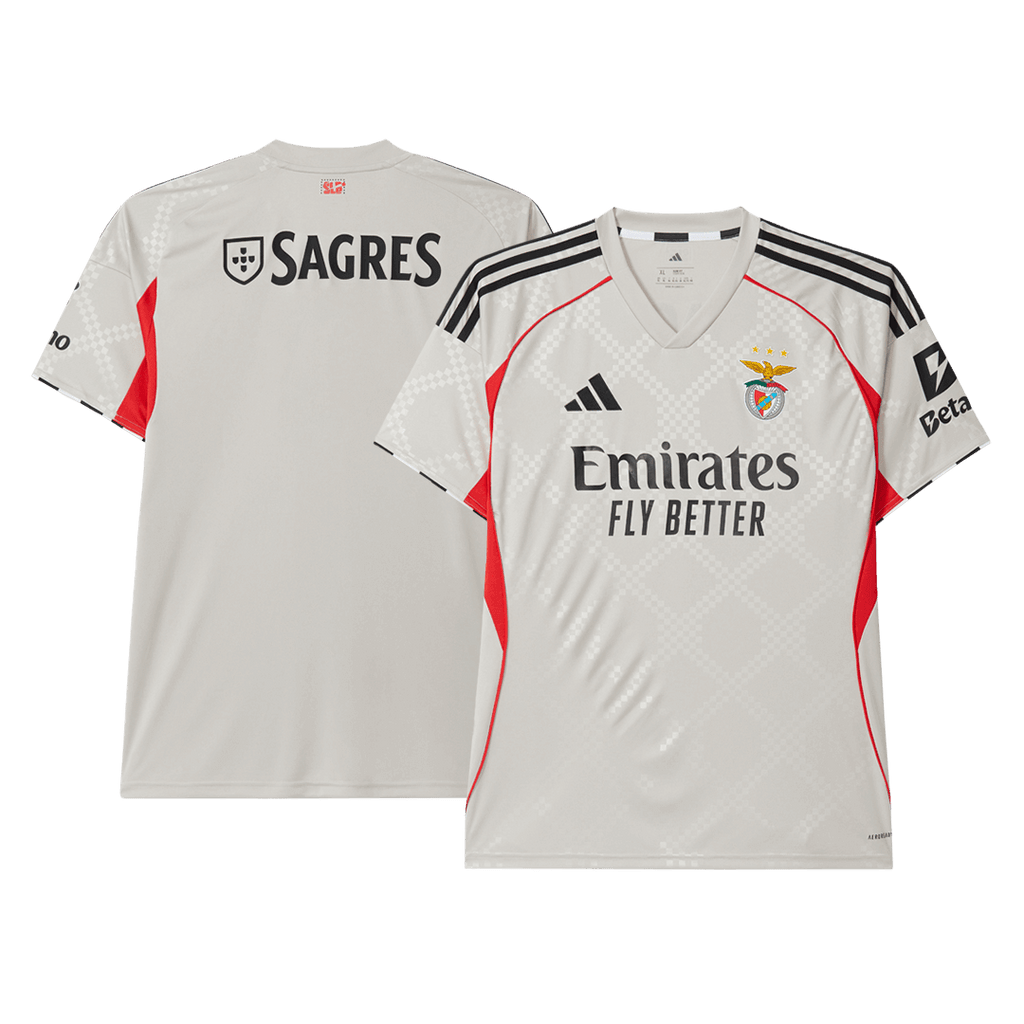 Lisbonne Extérieur Maillot 2025/26 Beige