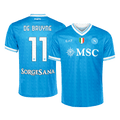 DE BRUYNE #11 Naples Domicile Maillot 2025/26 Bleu