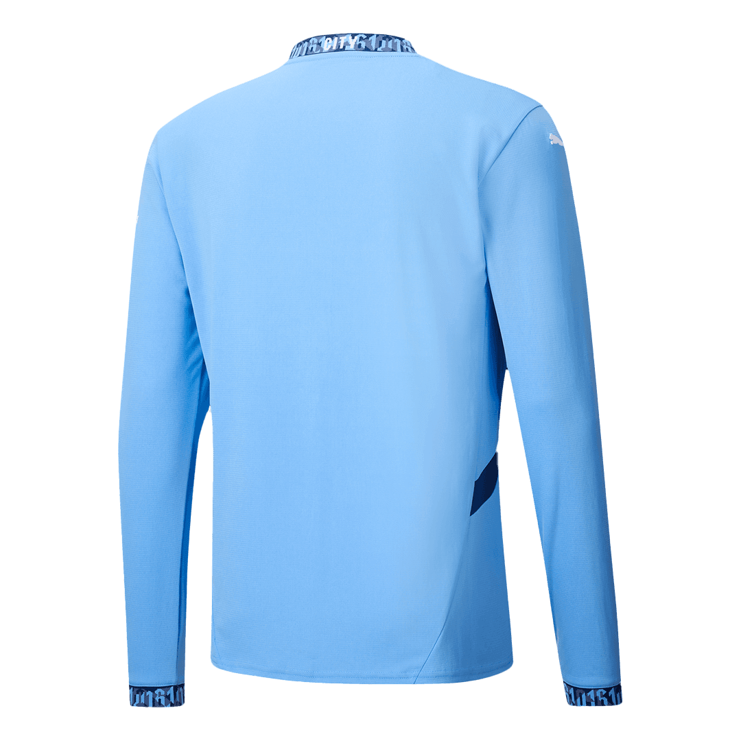 Manchester City Domicile Maillot Manches Longues 2024/25