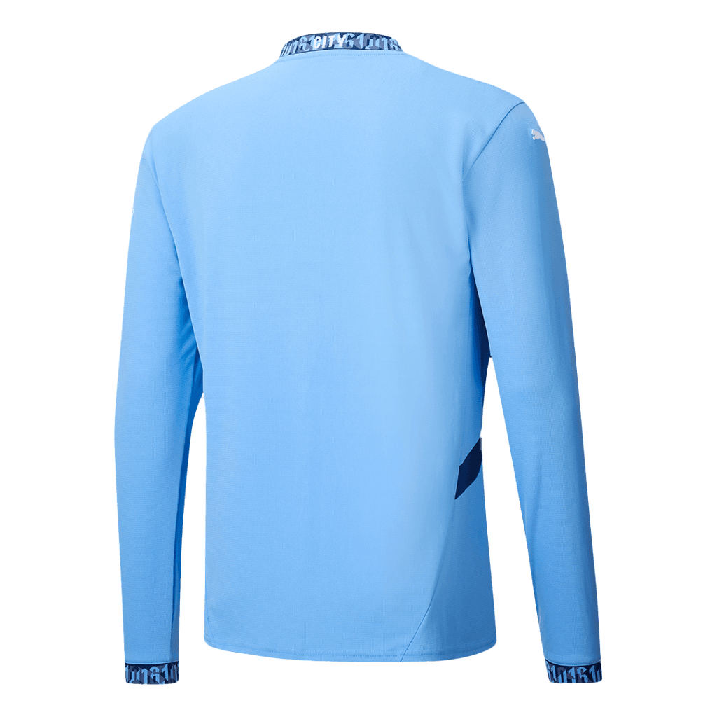 Manchester City Domicile Maillot Manches Longues 2024/25 Grande Taille
