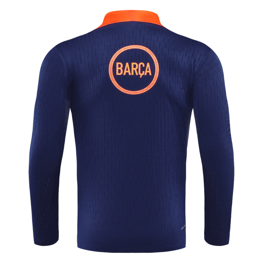 Vente Flash Barcelone Sweatshirt Kit 2025/26 Enfant Black&Orange