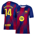 RASHFORD #14 Barcelone Domicile Maillot 2025/26