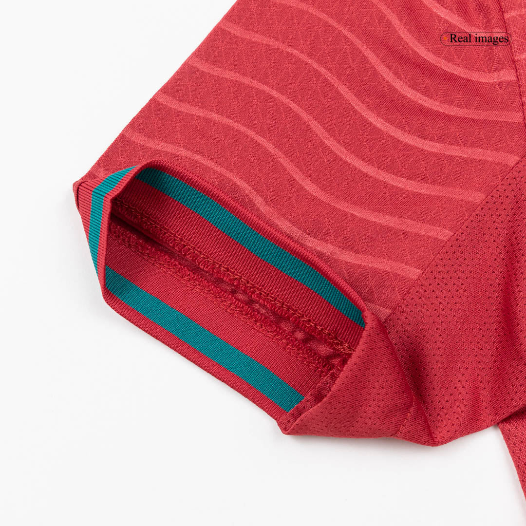 BERNARDO #10 Portugal Domicile Maillot - Coupe du Monde 2026 Rouge Joueur