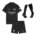 Manchester City Extérieur Maillot Kit 2025/26 Junior Noir