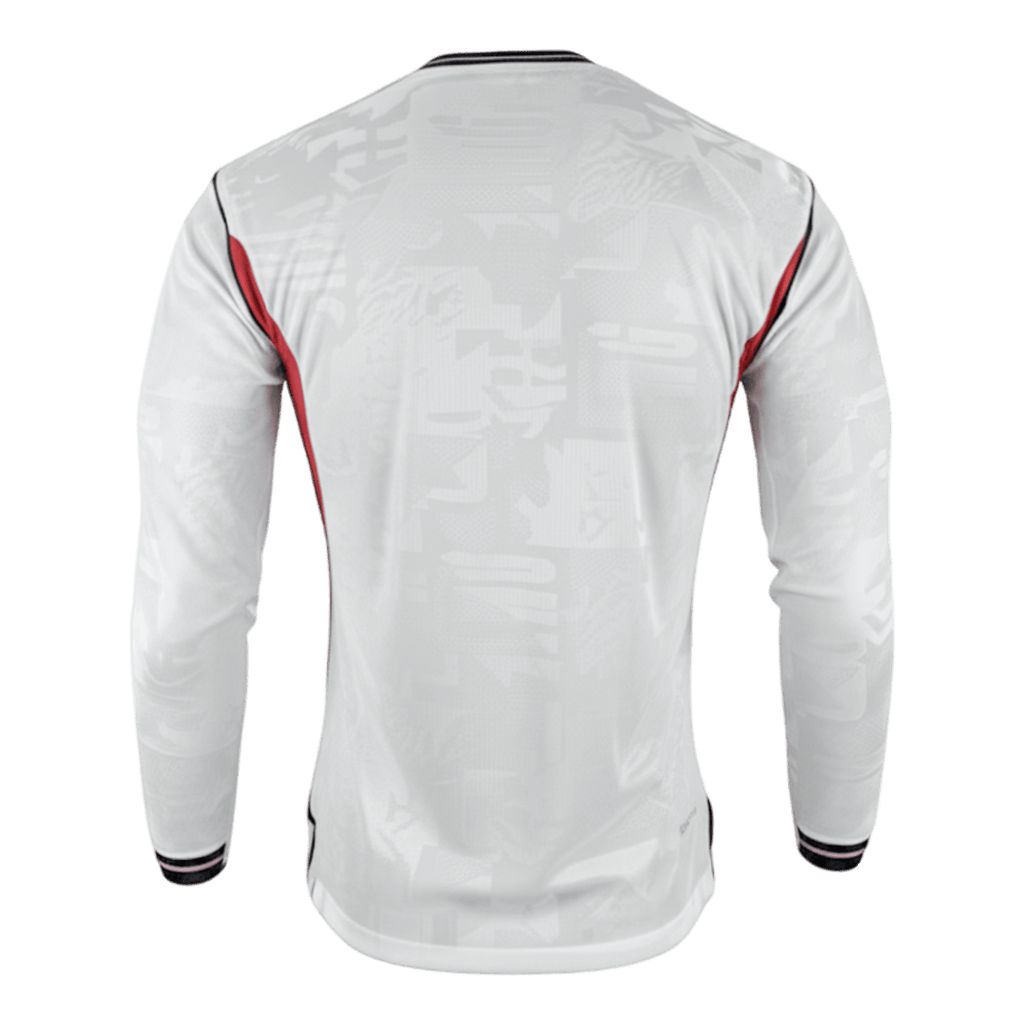 Angleterre Domicile Maillot Manches Longues - Coupe du Monde 2026 Blanc