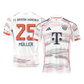 MÜLLER #25 Munich Extérieur Maillot 2025/26 Blanc