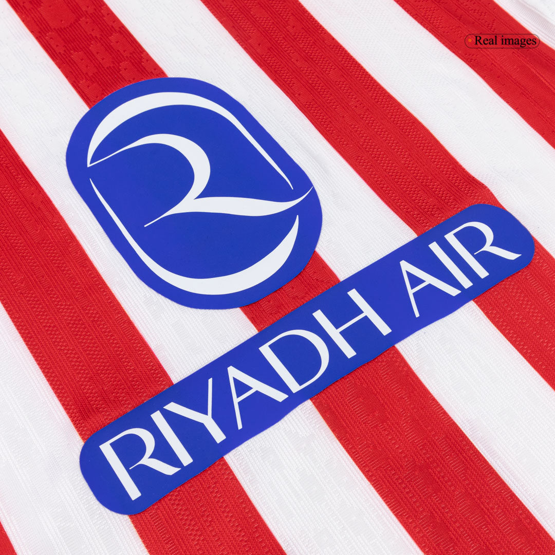 Atlético Domicile Maillot 2025/26 Red&White Authentique