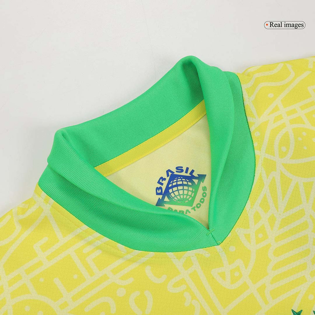 Brésil Domicile Maillot 2024 - Super Grande Taille