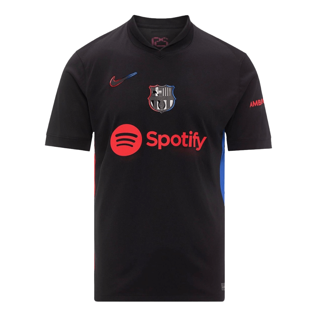 LAMINE YAMAL #19 Barcelone Extérieur Maillot 2024/25 - UCL
