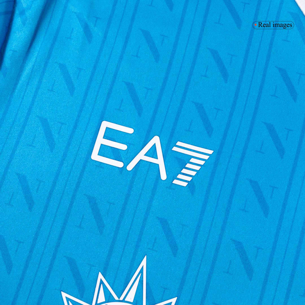 LUKAKU #9 Naples Domicile Maillot 2025/26 Bleu