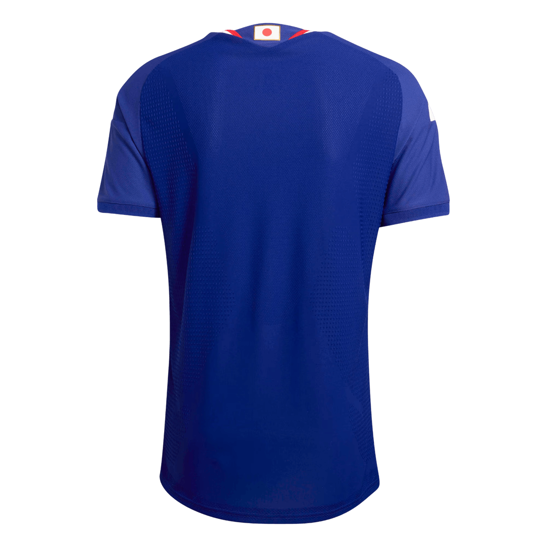 Japon Domicile Maillot Coupe du Monde 2026 Bleu marine Joueur Grande Taille