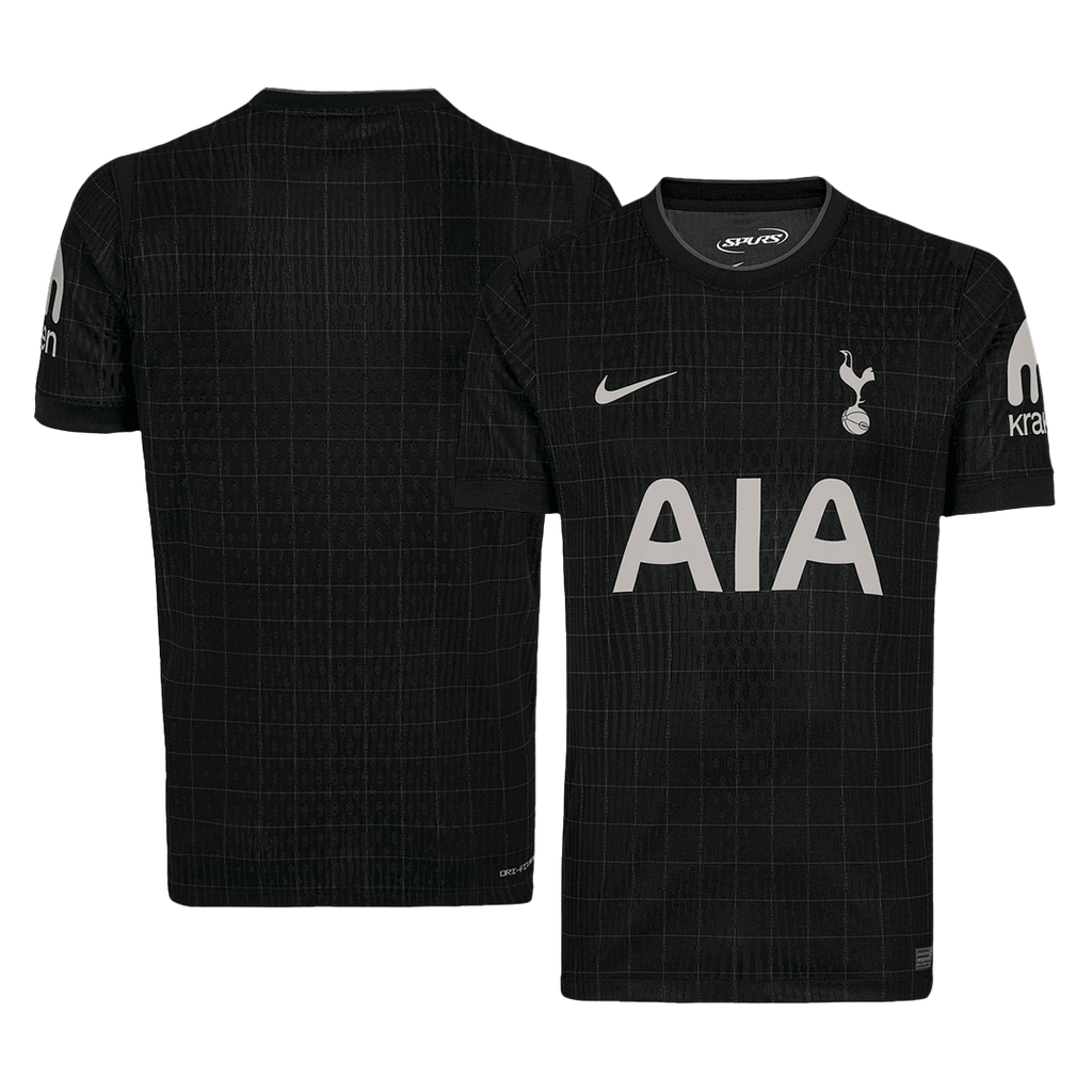 Tottenham Hotspur Extérieur Maillot 2025/26 Noir Authentique
