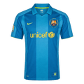 Retro Barcelone Extérieur Maillot 2007/08 Bleu