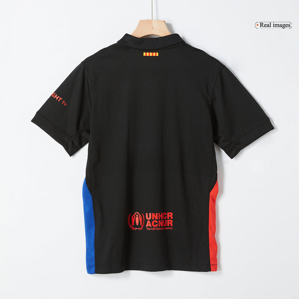 Barcelone Extérieur Maillot 2024/25 - Spotify Logo Without Text
