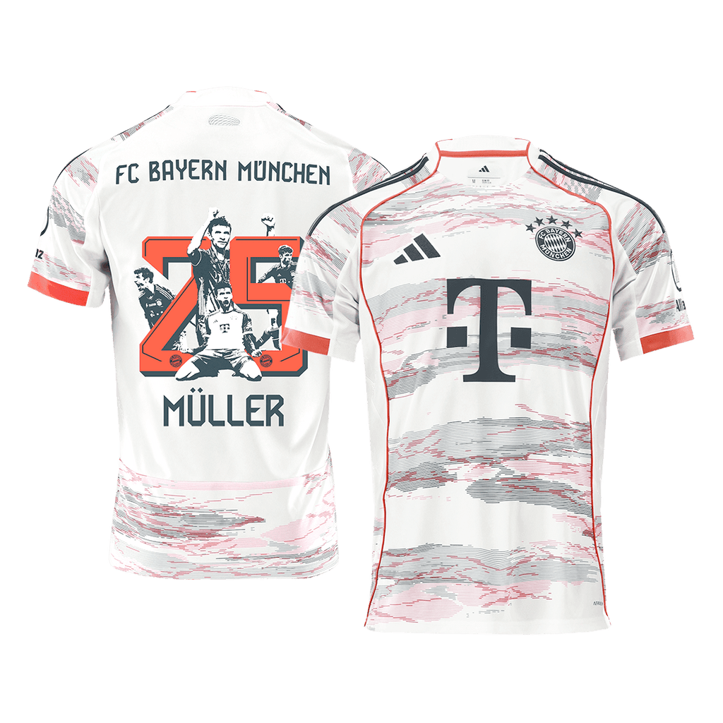 MÜLLER Special #25 Munich Extérieur Maillot 2025/26 Blanc