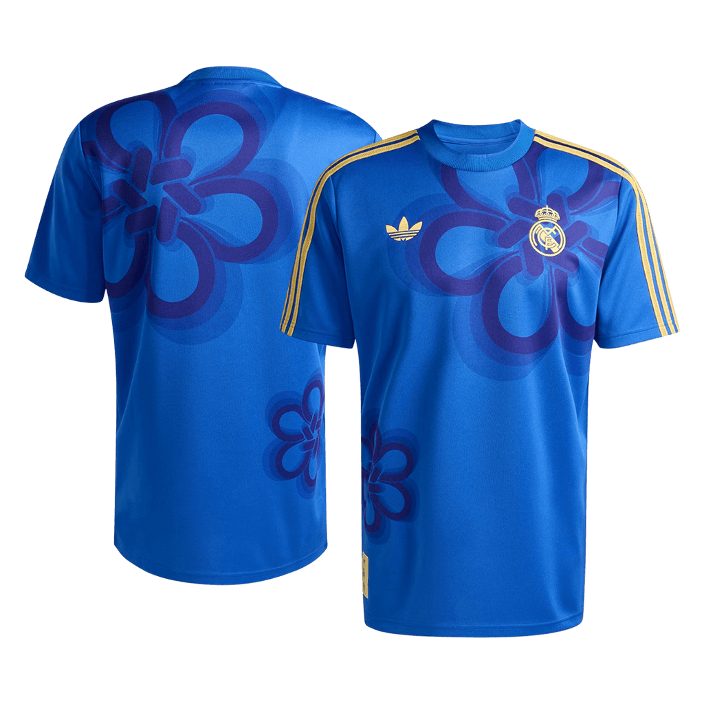 Real Madrid Maillot 2025/26 Bleu Grande Taille