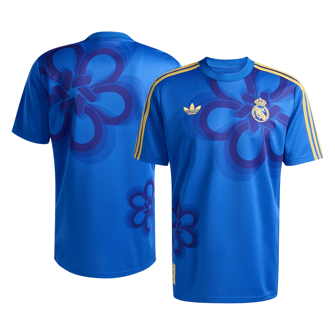 Real Madrid Maillot 2025/26 Bleu Grande Taille