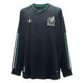 Mexique Maillot Manches Longues - Coupe du Monde 2026 Noir Grande Taille