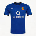 Retro Manchester United Third Maillot 2002/03 Bleu