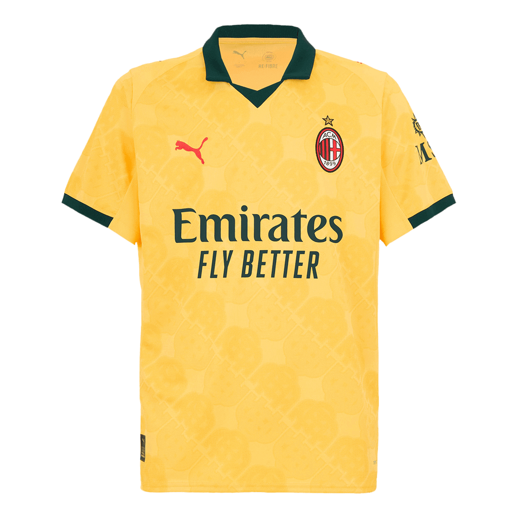 FOFANA #19 AC Milan Third Maillot 2025/26 Jaune