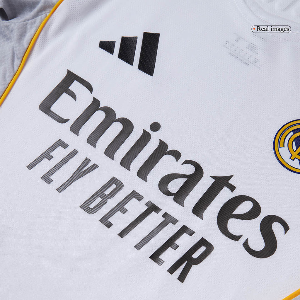F.MENDY #23 Real Madrid Domicile Maillot 2025/26 Blanc Authentique
