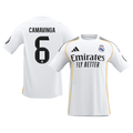 CAMAVINGA #6 Real Madrid Domicile Maillot 2025/26 Blanc - Super