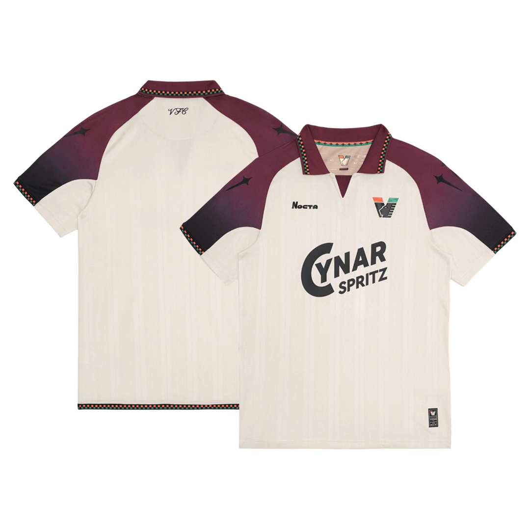 Venezia FC Extérieur Maillot 2025/26 Beige Grande Taille