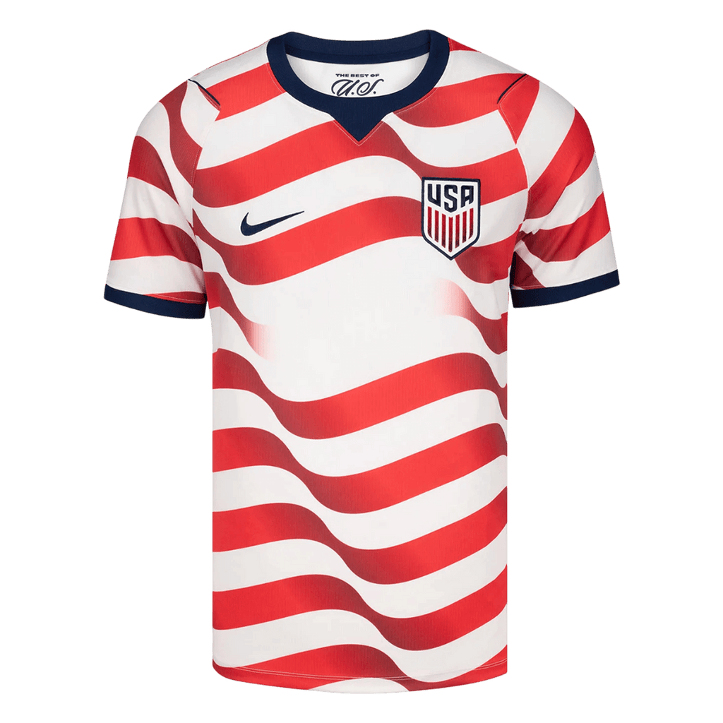 États-Unis Domicile Maillot - Coupe du Monde 2026 Rouge&Blanc