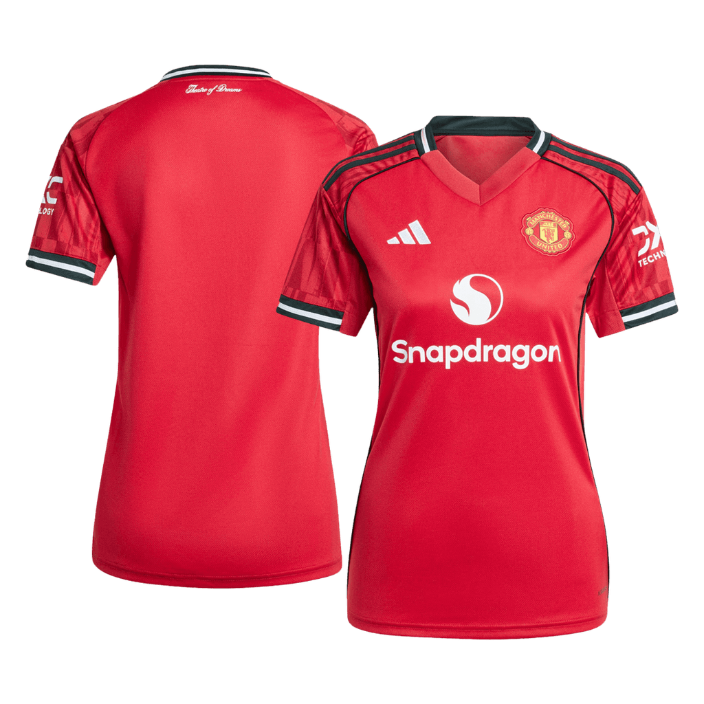 Femme Manchester United Domicile Maillot 2025/26 Rouge