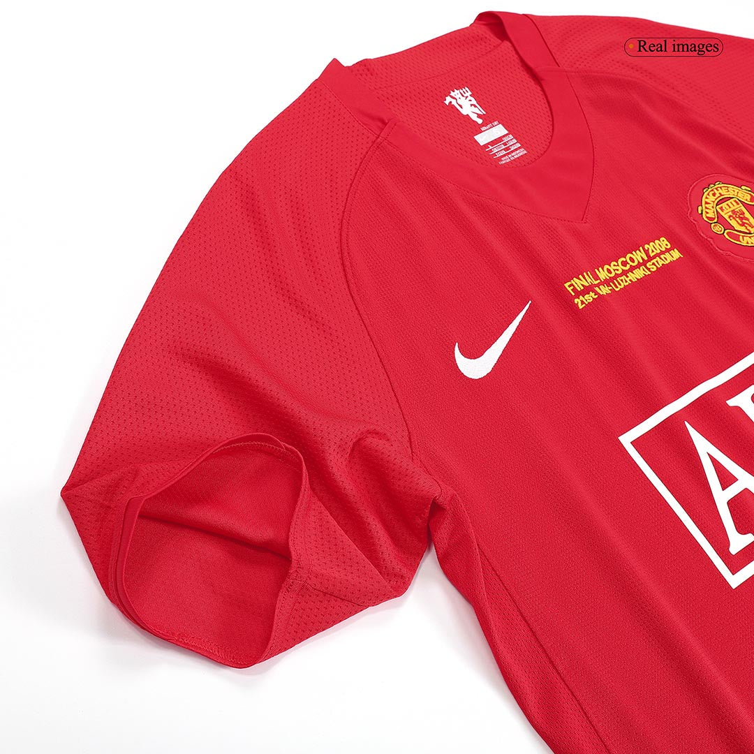 Retro Manchester United Domicile Maillot 2007/08 - UCL Final