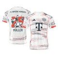 MÜLLER Special #25 Munich Extérieur Maillot 2025/26 Blanc Joueur